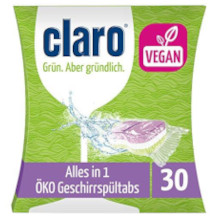 claro dishwasher tablet