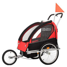 vidaXL bike trailer for kids