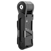 Seatylock folding bike lock
