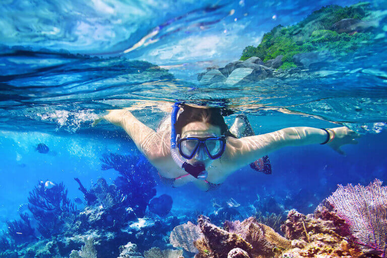 dive mask