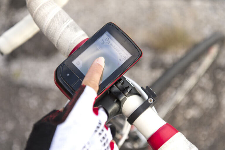 GPS bike computer