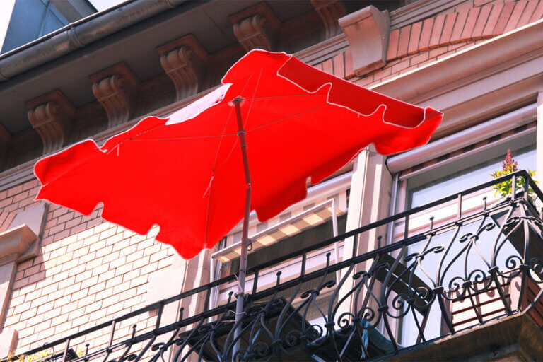 rectangular parasol