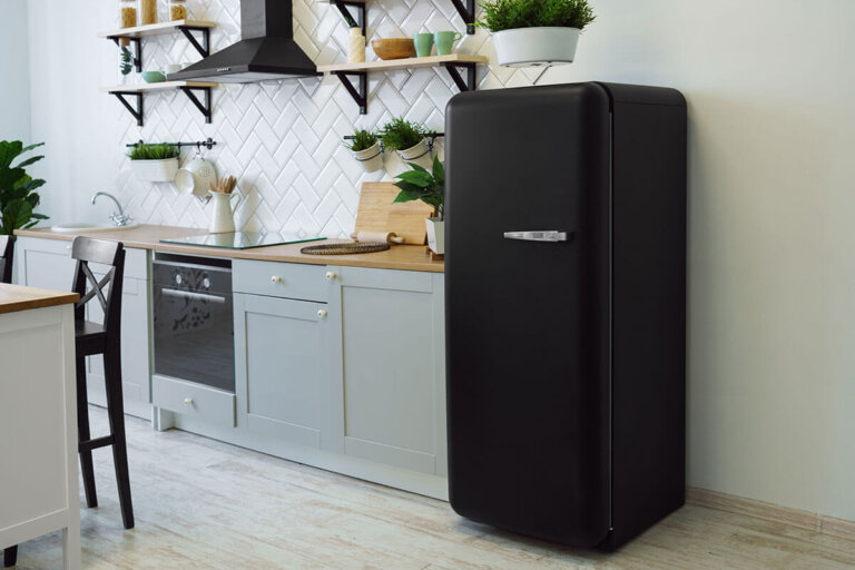 retro fridge