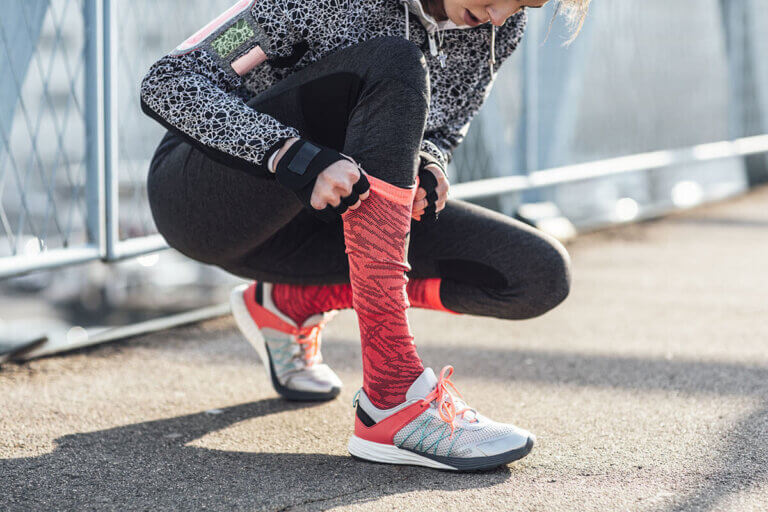 running sock