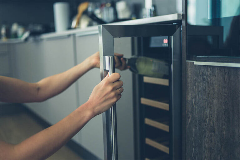 wine fridge
